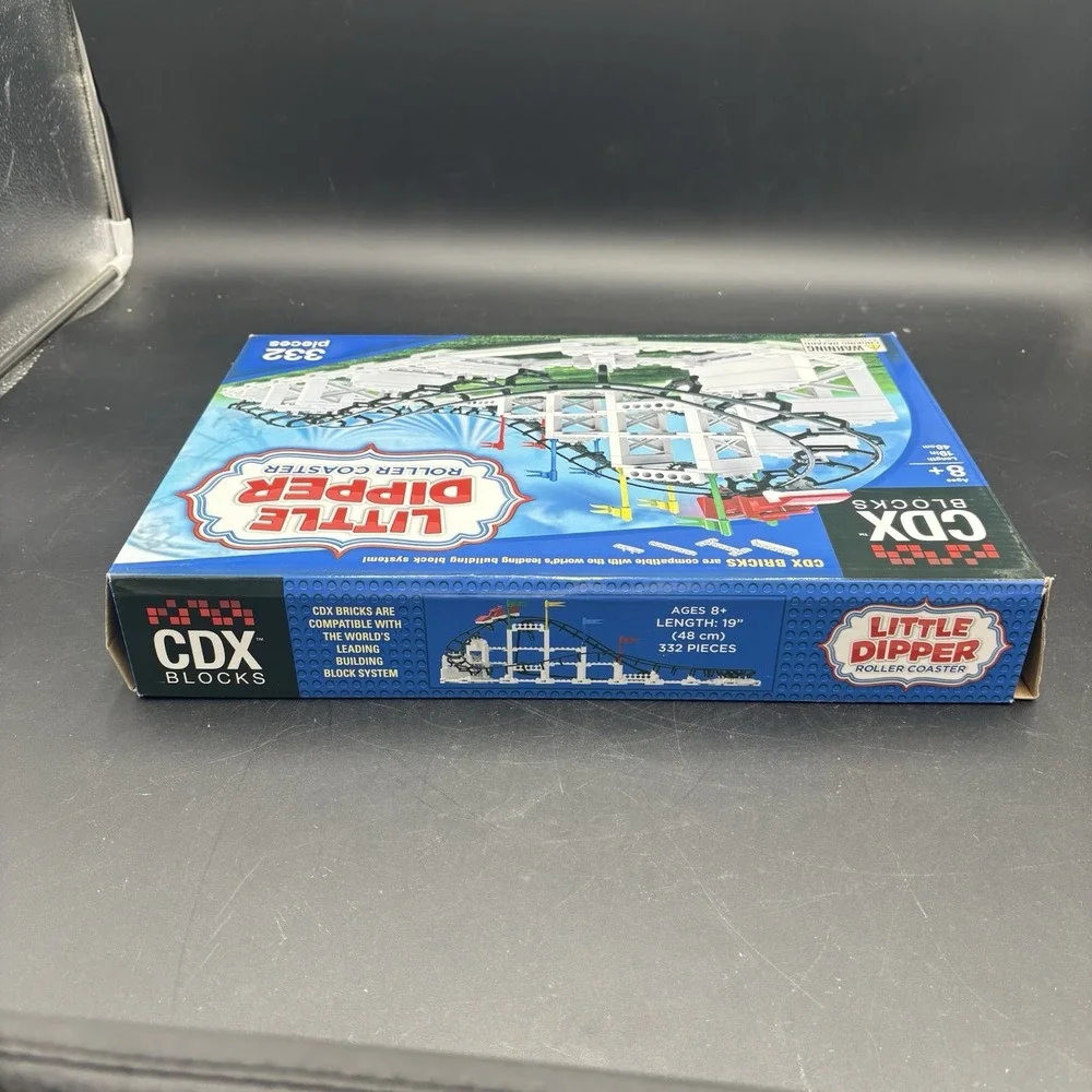 CDX Blocks Little Dipper Roller Coaster USED